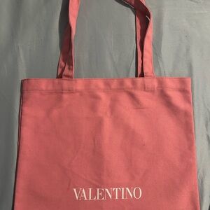 Valentino Coral Pink Tote Bag